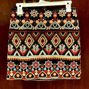 Boutique embroidered skirt - Brand: Ellison, Size Small
